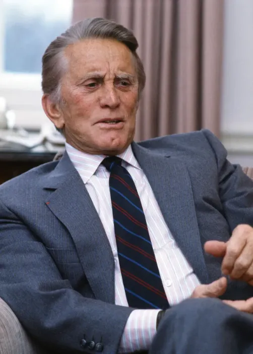 Framed Print : Kirk Douglas, who is appearing in the film Tough Guys'. April 1987