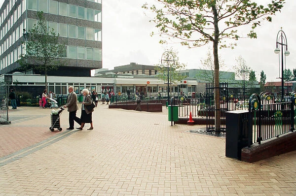 Kirkby Town Centre Renovations, Kirkby, Liverpool, Merseyside, 13th September 1994