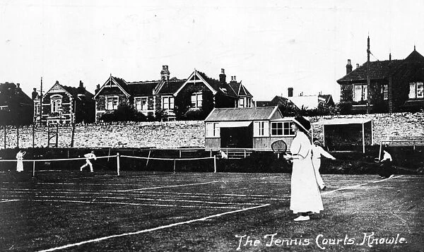 Knowle Lawn Tennis Club, Bristol, Circa 1914