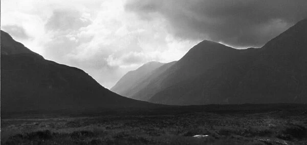 The most well known of the Scottish Glens, Glen Coe, The Glen of Weeping