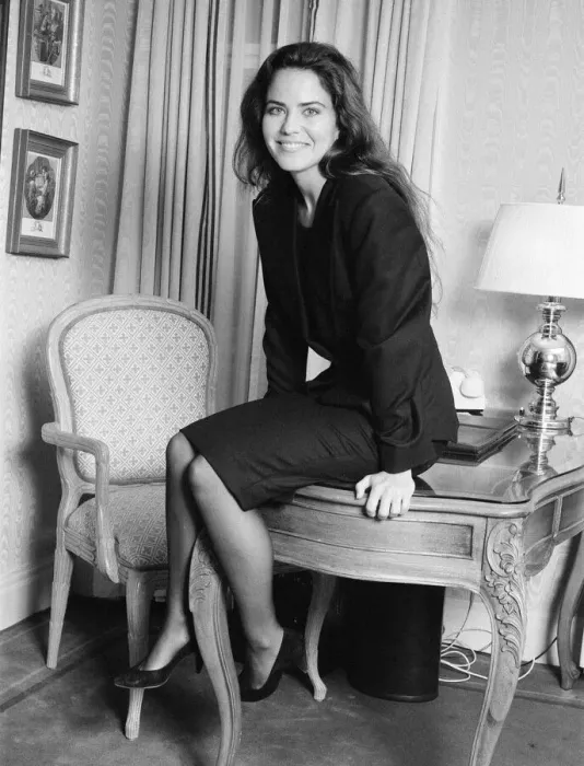 Framed Print : Koo Stark, Actress in London, Thursday 28th January 1988 Framed Print : Koo Stark, Actress in London, Thursday 28th January 1988