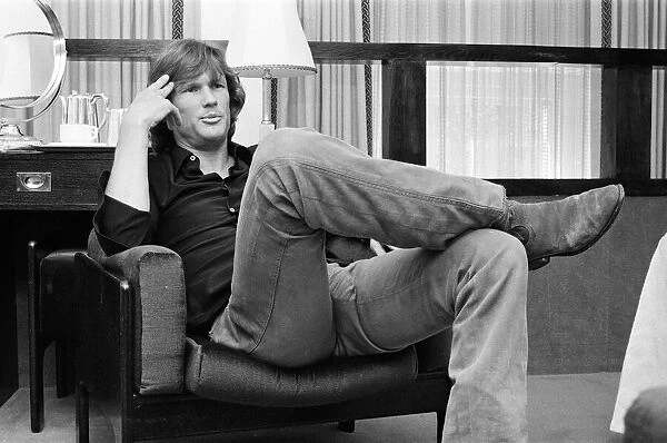 Kris Kristofferson in London. 29th March 1978