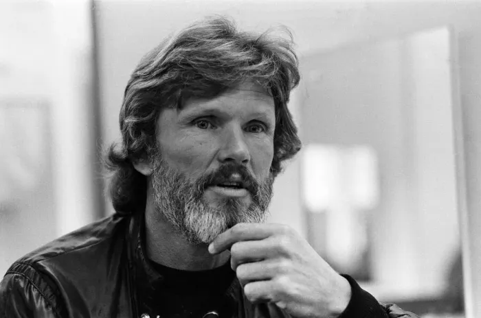 Framed Print : Kris Kristofferson prepares for a concert at Wembley Arena. 7th April 1982 Framed Print : Kris Kristofferson prepares for a concert at Wembley Arena. 7th April 1982
