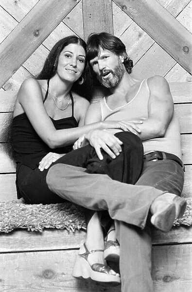 Kris Kristofferson and his wife Rita Coolidge during rehearsals for their super show in