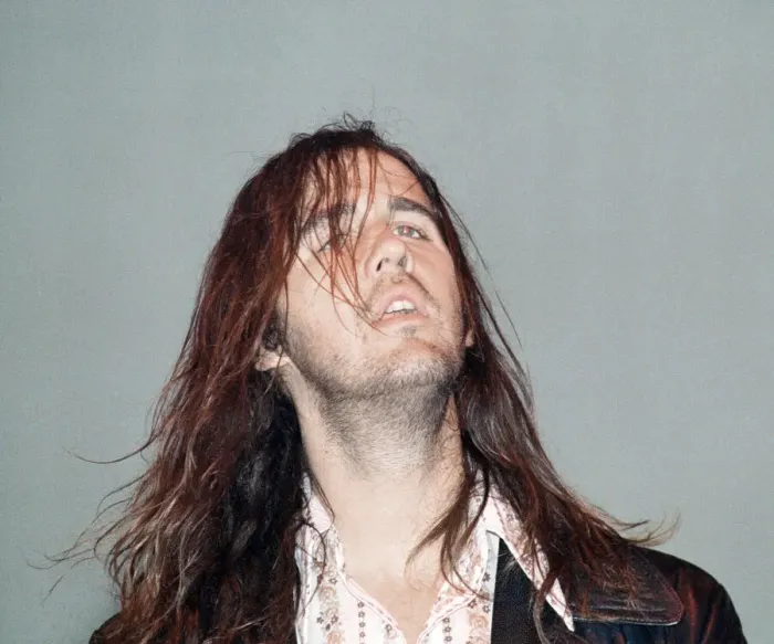Framed Print : Krist Noveselic, bass guitarist of Seattle-based grunge rock group Nirvana