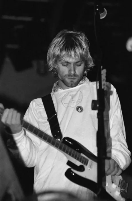Framed Print : Kurt Cobain, lead singer of Seattle-based grunge rock group Nirvana Framed Print : Kurt Cobain, lead singer of Seattle-based grunge rock group Nirvana