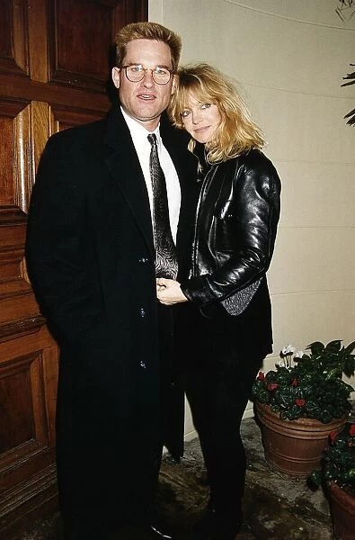 Kurt Russell and his wife Goldie Hawn who are both Hollywood Film Stars from films such