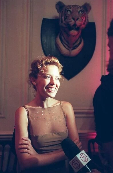 Kylie Minogue at the Film Festival party Hopetoun House Edinburgh Film Festival August