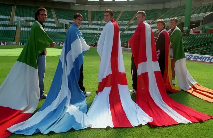 Framed Print : L TO R PAOLO DI CANIO, JACKIE McNAMARA, ALAN STUBBS, MORTEN WEIGHORST Framed Print : L TO R PAOLO DI CANIO, JACKIE McNAMARA, ALAN STUBBS, MORTEN WEIGHORST