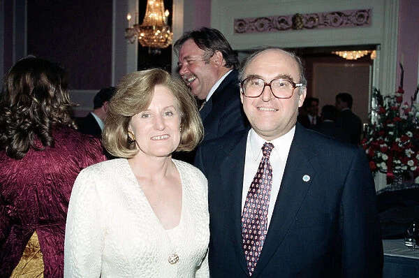 Labour Leader John Smith with his wife Elizabeth. 25th October 1993