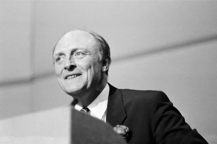 Framed Print : Labour leader Neil Kinnock on the day of the 1987 general election in Pontllanfraith Framed Print : Labour leader Neil Kinnock on the day of the 1987 general election in Pontllanfraith