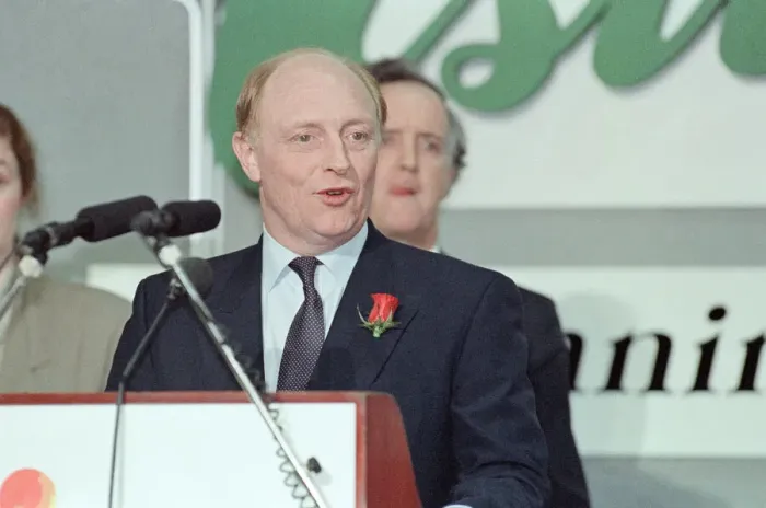 Framed Print : Labour leader Neil Kinnock receives the results of the 1992 General Election Framed Print : Labour leader Neil Kinnock receives the results of the 1992 General Election