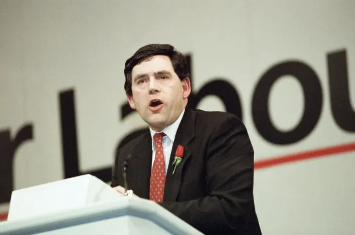 Framed Print : The Labour Party campaigning in Scotland ahead of the 1992 General Election