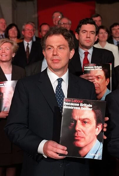 The Labour Party launch their manifesto for the 1997 General Election