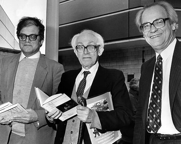 Former Labour Party leader Michael Foot forgot politics to display his literary leanings