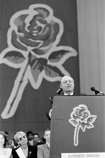 Labour Party rally held at the Business Design Centre during the 1987 election campaign