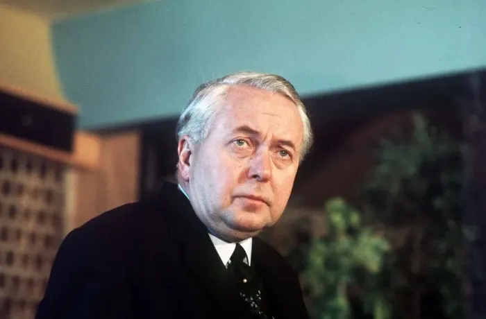 Framed Print : Labour Prime Minister Harold Wilson in West Cumberland Framed Print : Labour Prime Minister Harold Wilson in West Cumberland