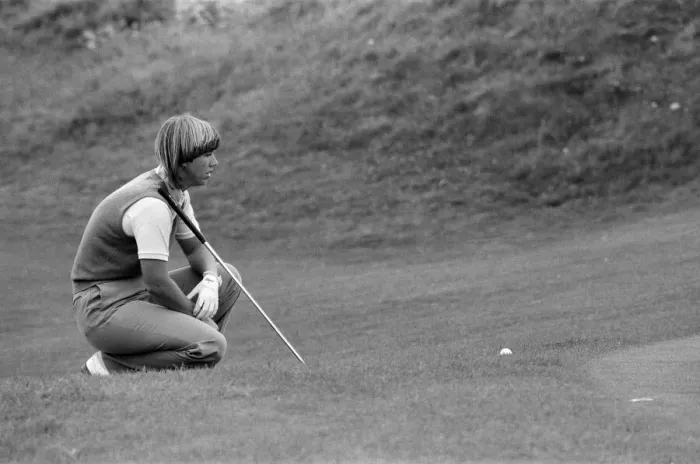 Framed Print : Ladies British Open Championship at Southport. Debbie Massey. 29th July 1982