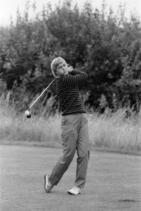Framed Print : Ladies British Open Championship at Southport. Pia Nilsson. 29th July 1982