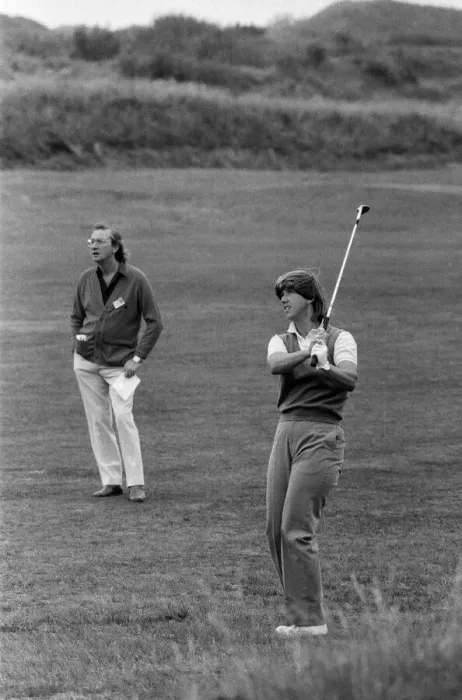 Framed Print : Ladies British Open Championship at Southport. Debbie Massey. 29th July 1982 Framed Print : Ladies British Open Championship at Southport. Debbie Massey. 29th July 1982