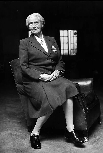 Lady Baden Powell, Chief Commissioner of the Girl Guides, March 1968