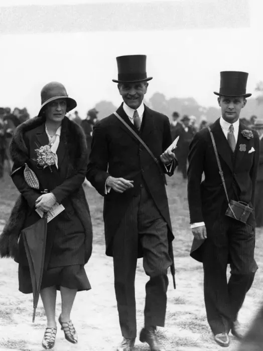 Framed Print : Lady Nancy Astor at Ascot meeting Circa 1930 P017235