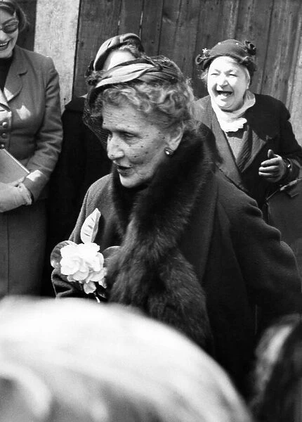 Lady Nancy Astor, who was the first woman Member of Parliament Circa 1959