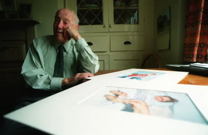 Framed Print : LADYBIRD Pic... Ed Maynard Harry Wingfield (88), the illustrator for many of Framed Print : LADYBIRD Pic... Ed Maynard Harry Wingfield (88), the illustrator for many of