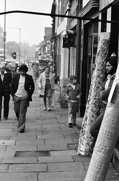 Ladywood, Birmingham, West Midlands. 15th August 1977