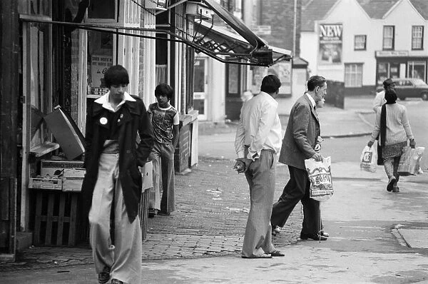 Ladywood, Birmingham, West Midlands. 15th August 1977