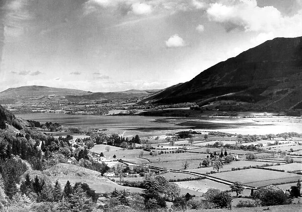 Lake District - Bassenthwaite Lake pictured from Whinlatter Pass 18 May 1966