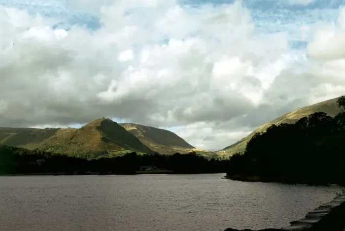 Framed Print : Lake District - Ullswater - June 1974 Scenic landscape - mountains water Framed Print : Lake District - Ullswater - June 1974 Scenic landscape - mountains water
