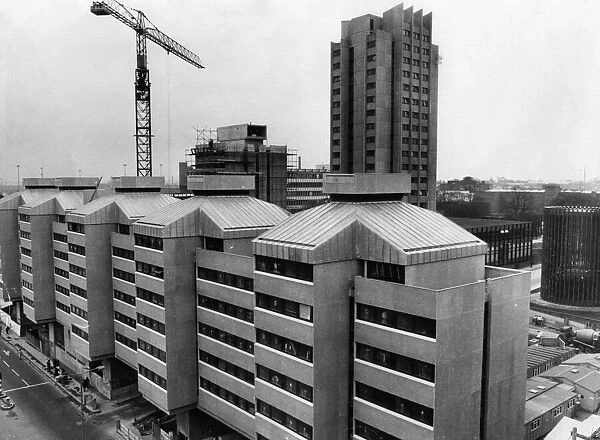 Lanchester Polytechnic Halls of Residence, Fairfax Street, Coventry, 19th April 1972
