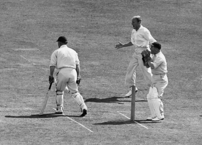Framed Print : Lancs v. Worcestershire. Washbrook out caught behind the wicket by Yarnold for thirteen Framed Print : Lancs v. Worcestershire. Washbrook out caught behind the wicket by Yarnold for thirteen