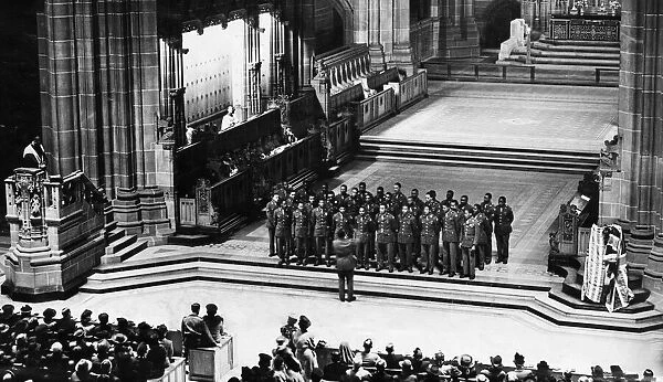One of the largest congregations so far recorded filled the Liverpool Cathedral when