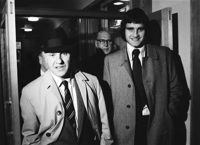 Framed Print : Larry Lloyd Liverpool centre half smiles as he leaves FA Headquarters at Lancaster Gate Framed Print : Larry Lloyd Liverpool centre half smiles as he leaves FA Headquarters at Lancaster Gate