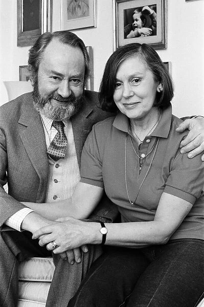 'Last of the Summer wine actor'Peter Sallis with his wife Elaine Usher