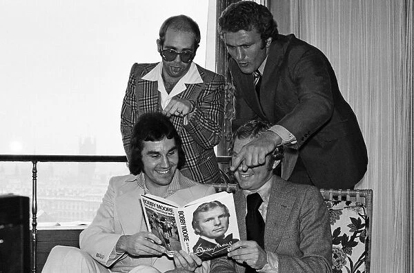 The launch of Bobby Moores book 'Bobby Moore'