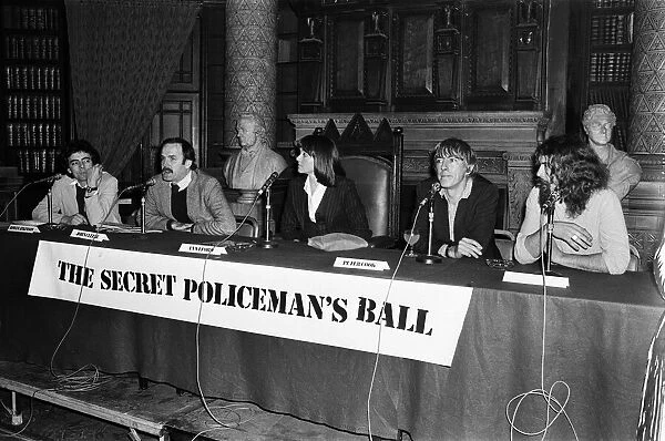 The launch of the release of the recording of 'The Secret Policemans Ball'