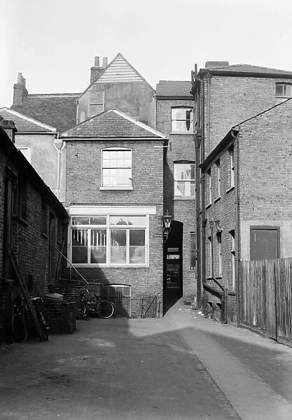 Top of Laundry Yard showing Coopers bakery, Uxbridge 1936