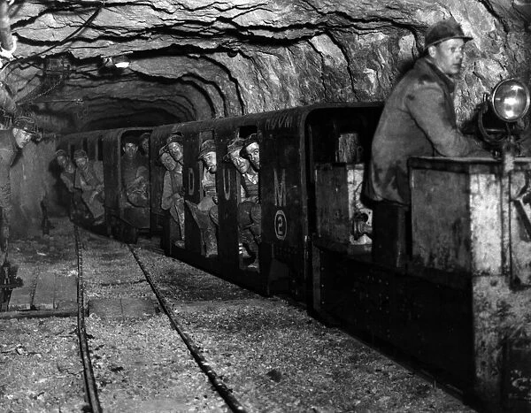 Lead Mine, Rhydymwyn, near Mold, Flintshire, Wales, 5th March 1938