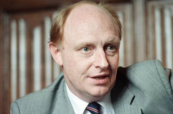Leader of the Labour party Neil Kinnock. 12th July 1990