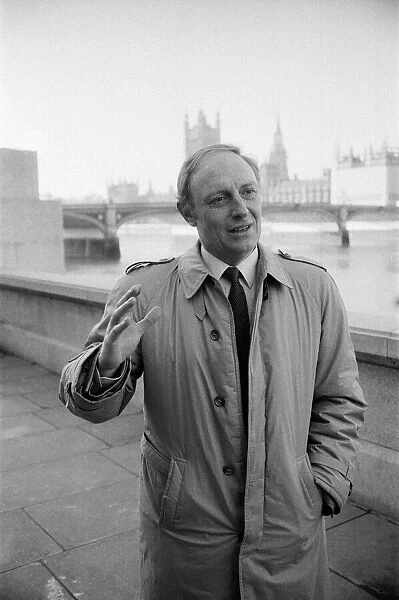Leader of the Labour Party Neil Kinnock at the House of Commons. 18th January 1984