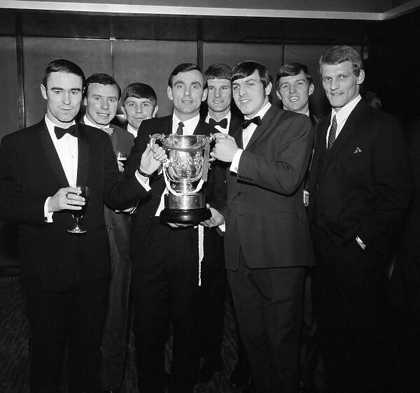League Cup Final 1969. Swindon Town reception at the Royal garden Hotel