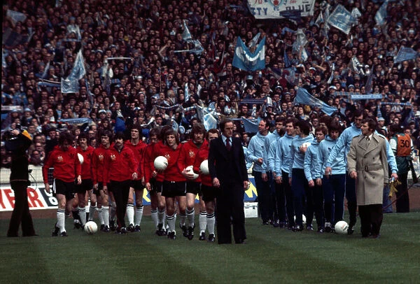 League Cup Final at Wembley Stadium Manchester City 2 v Newcastle United 1