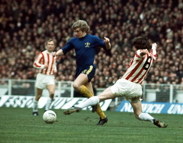League Cup Final at Wembley Stadium Stoke City 2 v Chelsea 1 Chris Garland of