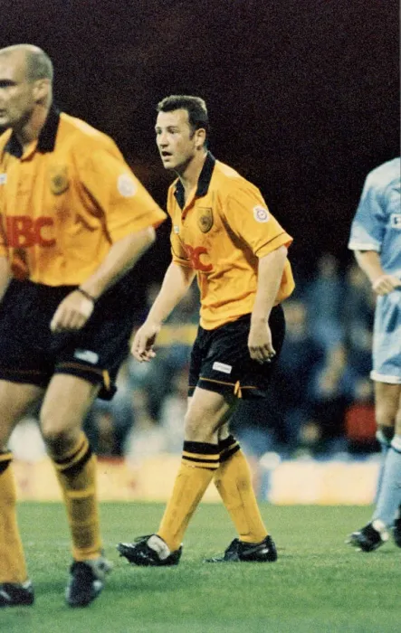 Framed Print : League Cup - Hull 0-1 Coventry. Greg Abbott pictured on Wednesday 4th October 1995