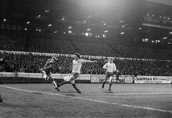 League Cup semi final. Chelsea v. Norwich City FC. 13th December 1972