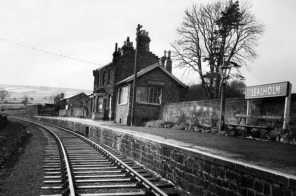 Lealholm Railway Station, North Yorkshire, 17th April 1964