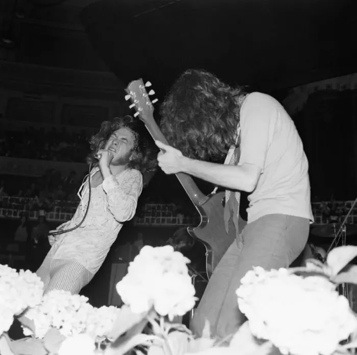 Framed Print : Led Zeppelin Concert at the Royal Albert Hall, London, Sunday 29th June 1969